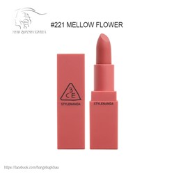 Son 3ce mood recipe matte lip color #221 Mellow Flower