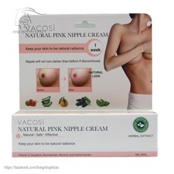 Kem Làm Hồng Nhủ Hoa Vacosi Natural Pink Nipple Cream