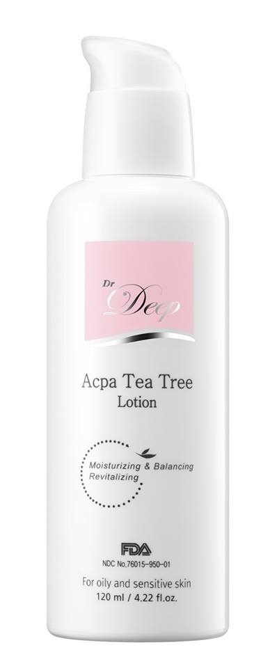 Sữa dưỡng trị mụn trà xanh Dr.Deep Acpa Tea Tree Lotion